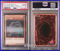 PSA 10 BLUE EYES WHITE DRAGON 20AP-JP000 GHOST from Japan