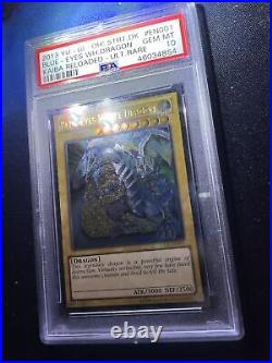 PSA 10 YuGiOh Blue Eyes White Dragon YSKR-EN001 Ultimate Rare Unl. GEM MINT