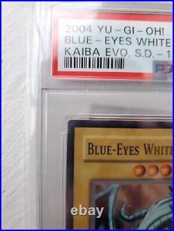 PSA 10 Yugioh 2004 Kaiba Evolution SKE-001 Blue Eyes White Dragon 1st Edition