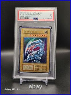 PSA 5 Yu-Gi-Oh! 1999 Blue-Eyes White Dragon Starter Box EX PSA 5 Yu-Gi-Oh! 1999 Blue-Eyes White Dragon Starter Box EX