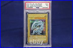 PSA 7 Yugioh DDS Dark Duel Stories Blue-Eyes White Dragon DDS-001 NEAR MINT