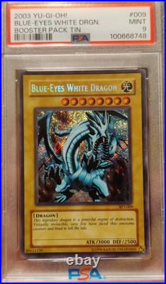 PSA 9 BPT-009 MISPRINT Blue-Eyes White Dragon Yu-Gi-Oh! Mint PSA 9 BPT-009 MISPRINT Blue-Eyes White Dragon Yu-Gi-Oh! Mint