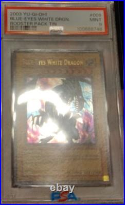 PSA 9 BPT-009 MISPRINT Blue-Eyes White Dragon Yu-Gi-Oh! Mint PSA 9 BPT-009 MISPRINT Blue-Eyes White Dragon Yu-Gi-Oh! Mint