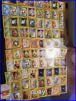 Pokemon Card Collection Wotc 40 Holos, Rares 1st Edition Shadowless Vintage
