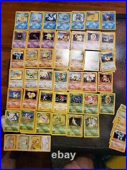 Pokemon Card Collection Wotc 40 Holos, Rares 1st Edition Shadowless Vintage