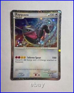 Rayquaza (Shiny) Call of Legends SL10 Holo Secret Rare Pokemon Card