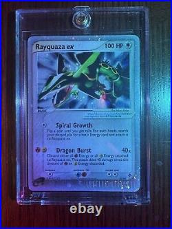 Rayquaza ex 97/97 EX Dragon Holo Ultra Rare Vintage Pokemon Card (2003)