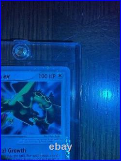 Rayquaza ex 97/97 EX Dragon Holo Ultra Rare Vintage Pokemon Card (2003)