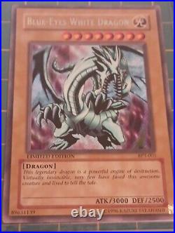 SB-137 Limited Edition Secret Rare Trading Card Blue Eyes White Dragon BPT-003