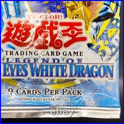 SEALED Legend of Blue Eyes White Dragon 1st Edition Sealed Pack LOB Yu-Gi-Oh