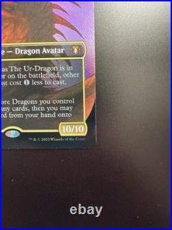 TEXTURED FOIL The Ur-Dragon Borderless LP Excellent Condition! CMM 106