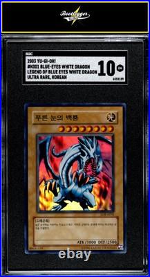 The Legend of Blue Eyes White Dragon #LOB-001 Blue-Eyes White Dragon SGC 10 The Legend of Blue Eyes White Dragon #LOB-001 Blue-Eyes White Dragon SGC 10