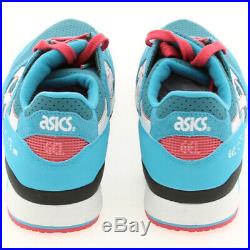 US sz 10.0 Asics Gel-Lyte III 3 Teal Dragon red turquoise white US Size 10.0