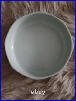 Vintage Japanese Blue & White Porcelain Kozan Gama Dragon Bowl or Dish