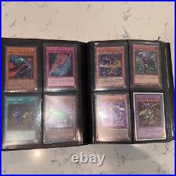 Vintage Yugioh Binder Collection blue eyes white dragon, exodia, dark magician