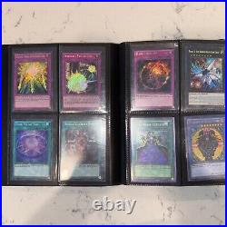 Vintage Yugioh Binder Collection blue eyes white dragon, exodia, dark magician