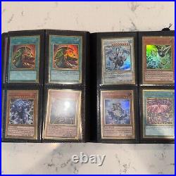 Vintage Yugioh Binder Collection blue eyes white dragon, exodia, dark magician