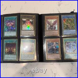 Vintage Yugioh Binder Collection blue eyes white dragon, exodia, dark magician