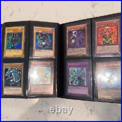 Vintage Yugioh Binder Collection blue eyes white dragon, exodia, dark magician