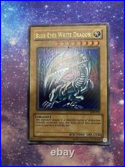Wavy Blue Eyes White Dragon SDK-001 Yugioh