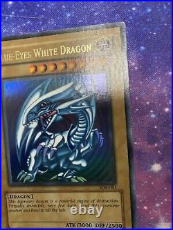 Wavy Blue Eyes White Dragon SDK-001 Yugioh