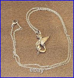 YU-GI-OH! Blue-Eyes Alternative White Dragon Pendant Necklace Silver 925