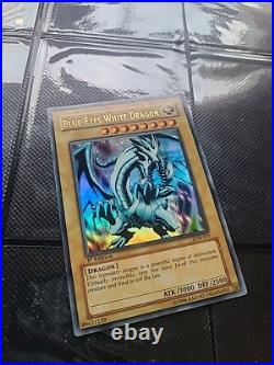 YUGIOH 1st Edition Legend Blue Eyes BLUE-EYES WHITE DRAGON LOB-001 Asian English YUGIOH 1st Edition Legend Blue Eyes BLUE-EYES WHITE DRAGON LOB-001 Asian English
