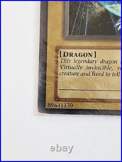 Yu-Gi-Oh Blue-Eyes White Dragon-JMP-001-Ultra Rare Holo-Sealed in Pack-1996