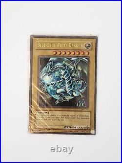 Yu-Gi-Oh Blue-Eyes White Dragon-JMP-001-Ultra Rare Holo-Sealed in Pack-1996