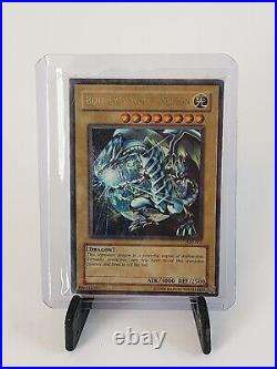 Yu-Gi-Oh Blue-Eyes White Dragon-JMP-001-Ultra Rare Holo-Sealed in Pack-1996