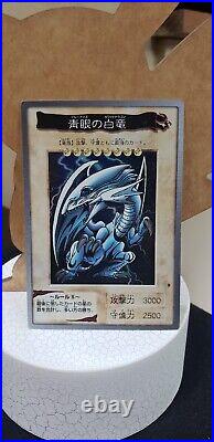 Yu-Gi-Oh! Blue Eyes White Dragon No. 9 Bandai 1998 GOOD CONDITION US Seller