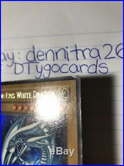 Yu-Gi-Oh! Blue-Eyes White Dragon SDK-001 1st Edition Ultra Rare LP/MP