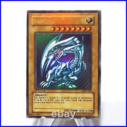 Yu-Gi-Oh Blue Eyes White Dragon SDK-001 Ultra 1st Edition EX Asian English j815