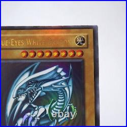 Yu-Gi-Oh Blue Eyes White Dragon SDK-001 Ultra 1st Edition EX Asian English j815