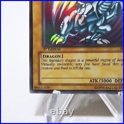 Yu-Gi-Oh Blue Eyes White Dragon SDK-001 Ultra 1st Edition EX Asian English j815