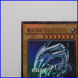 Yu-Gi-Oh Blue Eyes White Dragon SDK-001 Ultra Rare First Edittion English f295