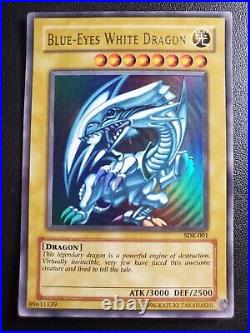 Yu-Gi-Oh! Blue Eyes White Dragon SDK-EN001 NM Ultra Rare NM Unlimited