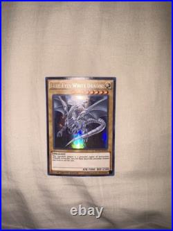 Yu-Gi-Oh! Blue Eyes White Dragon Ultra Rare MVP1-ENSV4 Misprint