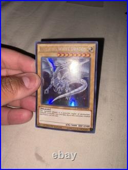 Yu-Gi-Oh! Blue Eyes White Dragon Ultra Rare MVP1-ENSV4 Misprint