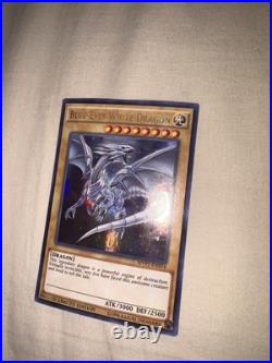 Yu-Gi-Oh! Blue Eyes White Dragon Ultra Rare MVP1-ENSV4 Misprint