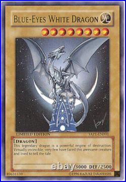 Yu-Gi-Oh Card YAP1-EN001 BLUE-EYES WHITE DRAGON (ultra gold rare holo) -NM/M