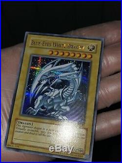 Yu-Gi-Oh! DDS-001 Blue Eyes White Dragon Pack Fresh Dark Duel Stories MINT GEM