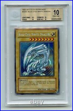 Yu-Gi-Oh! Dark Duel Stories Blue-Eyes White Dragon DDS-001 Secret Rare BGS 10