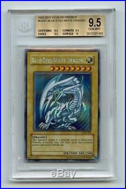 Yu-Gi-Oh! Dark Duel Stories Blue-Eyes White Dragon DDS-001 Secret Rare BGS 9.5