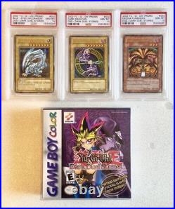Yu-Gi-Oh! Dark Duel Stories DDS 001 002 003 PSA 10 Blue-eyes White Dragon Promo Yu-Gi-Oh! Dark Duel Stories DDS 001 002 003 PSA 10 Blue-eyes White Dragon Promo