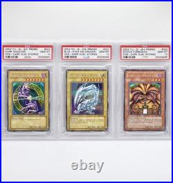 Yu-Gi-Oh! Dark Duel Stories DDS 001 002 003 PSA 10 Blue-eyes White Dragon Promo Yu-Gi-Oh! Dark Duel Stories DDS 001 002 003 PSA 10 Blue-eyes White Dragon Promo