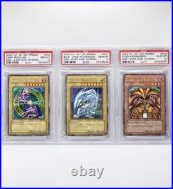 Yu-Gi-Oh! Dark Duel Stories DDS 001 002 003 PSA 10 Blue-eyes White Dragon Promo Yu-Gi-Oh! Dark Duel Stories DDS 001 002 003 PSA 10 Blue-eyes White Dragon Promo