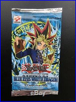 Yu-Gi-Oh! Legend Of Blue Eyes White Dragon LOB Booster Pack 1st Edition Wavy