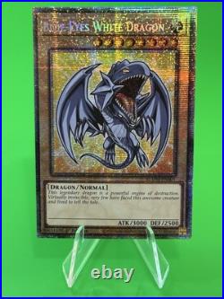 Yu-Gi-Oh Monster Mayhem Blue-Eyes White Dragon Starlight Rare BLMM-EN001 NM