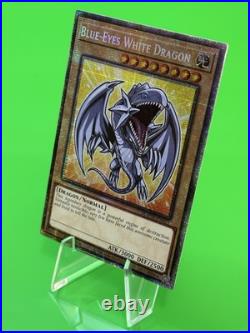 Yu-Gi-Oh Monster Mayhem Blue-Eyes White Dragon Starlight Rare BLMM-EN001 NM